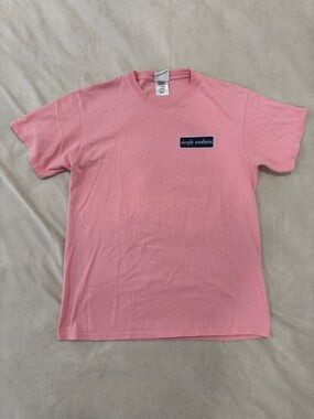 Simply Southern Light Pink 100% Cotton T-Shirt